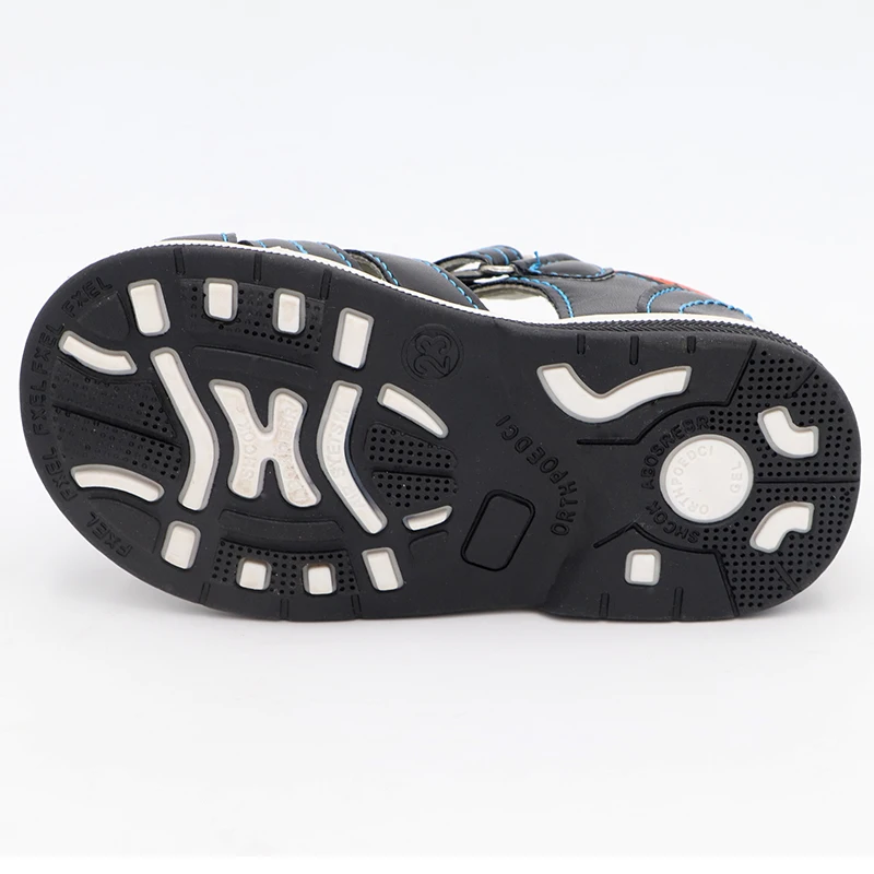 Baby And Kids Sandals For Cute Eagle Summer Boys Orthopedic Pu Leather Closed Toe Flat Shoes Size 20-30