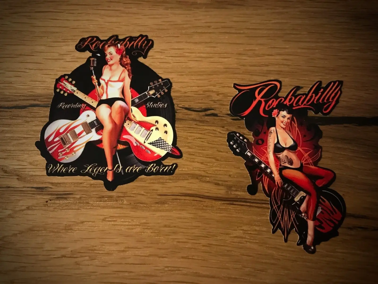 

Rockabilly Sticker Girl Pinup Music Rock Roll Oldschool Tuning Vintage # 241