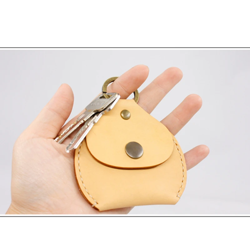 DIY Leather Card Bag Coin Purse Sewing Pattern Acrylic Stencil Template