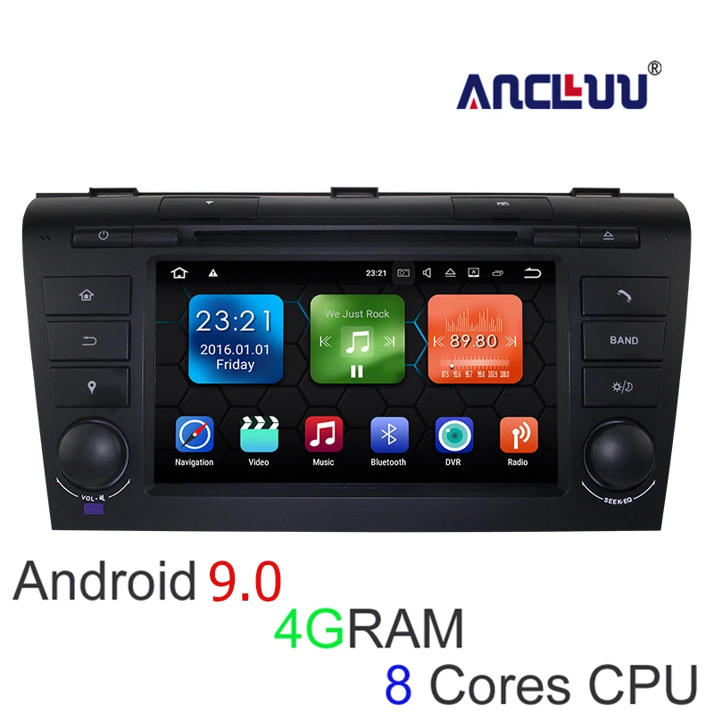 4G RAM Android 9.0 8 Core Car DVD Player For Mazda 3 2004 2005 2006 2007 2008 2009 car radio gps navigator with bluetooth wifi 4G RAM Android 9.0 8 Core Car DVD Player For Mazda 3 2004 2005 2006 2007 2008 2009 car radio gps navigator with bluetooth wifi