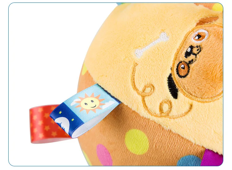 1 шт., детская погремушка с героями мультфильмов, игрушки, детские плюшевые игрушки, красочные мягкие погремушки, мобильное кольцо, колокольчик