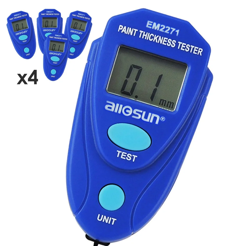02.0mm Paint Thickness Tester Meter Mini Digital Coating Thickness