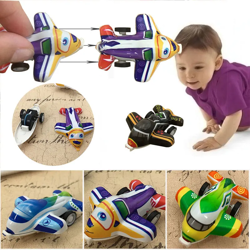 

2018 Inertial Mini Aircraft Cool Inertial Aircraft Toy Desk Mini Decoration Mini Airplane Toy Collection Drop Shipping