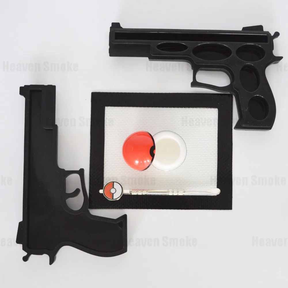 dab wax silicone jar -pokeball kit (5)