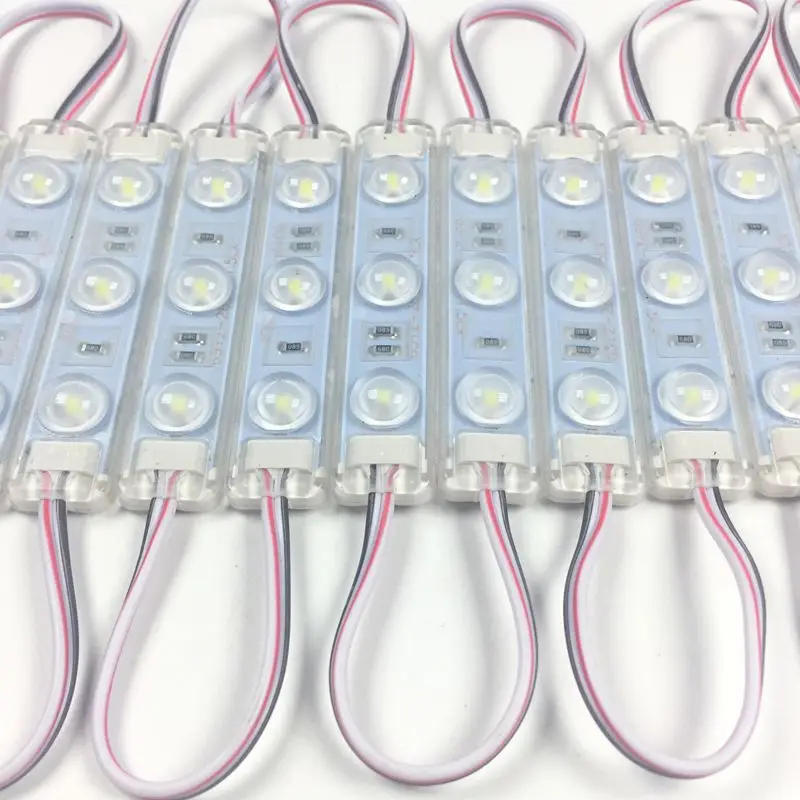 500 шт./лот 1 5 Вт Светодиодный модуль 3030 SMD 12 В постоянного тока водонепроницаемое