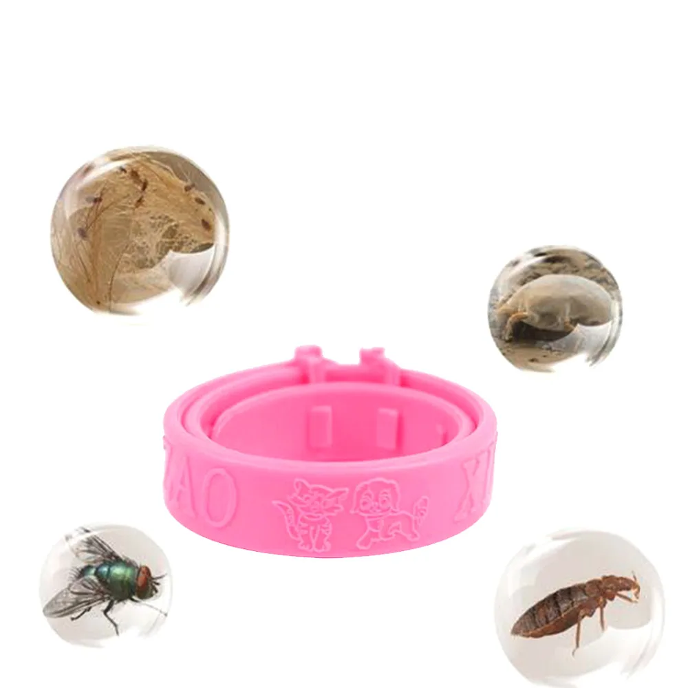 Interesting Pet Cat Flea Collar Soft Silicone Collar Adjustable