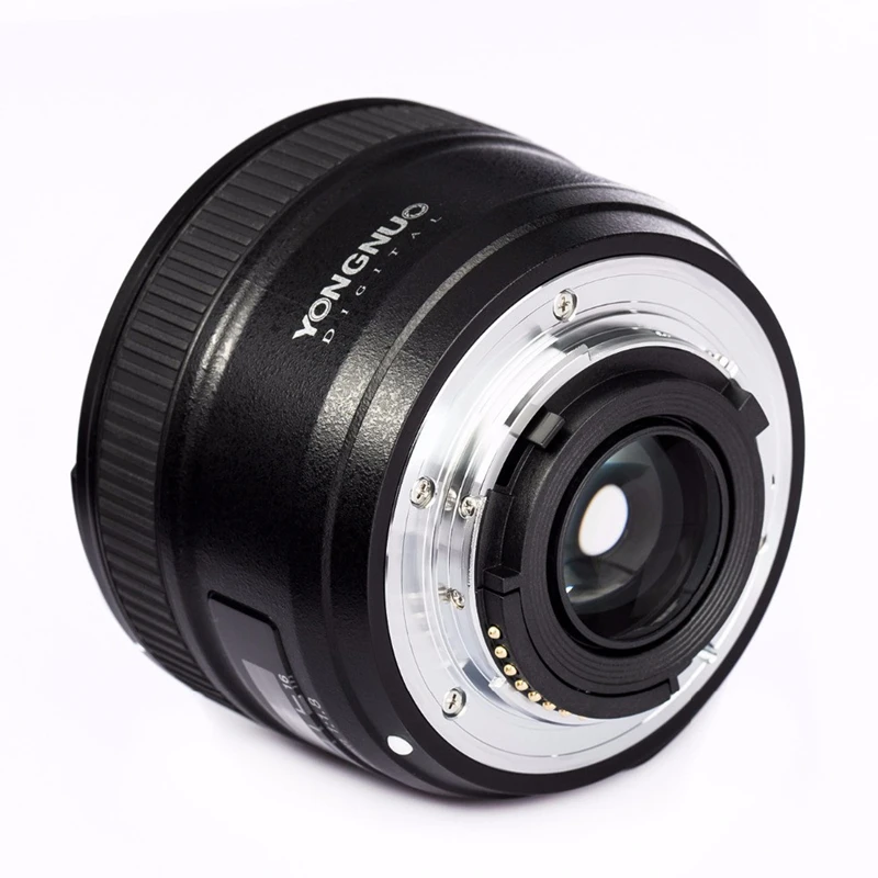 YONGNUO YN 50 мм f/1,8 AF объектив YN50mm диафрагма Автофокус Большая диафрагма для Nikon DSLR камеры как AF-S 1,8G сумка для объектива