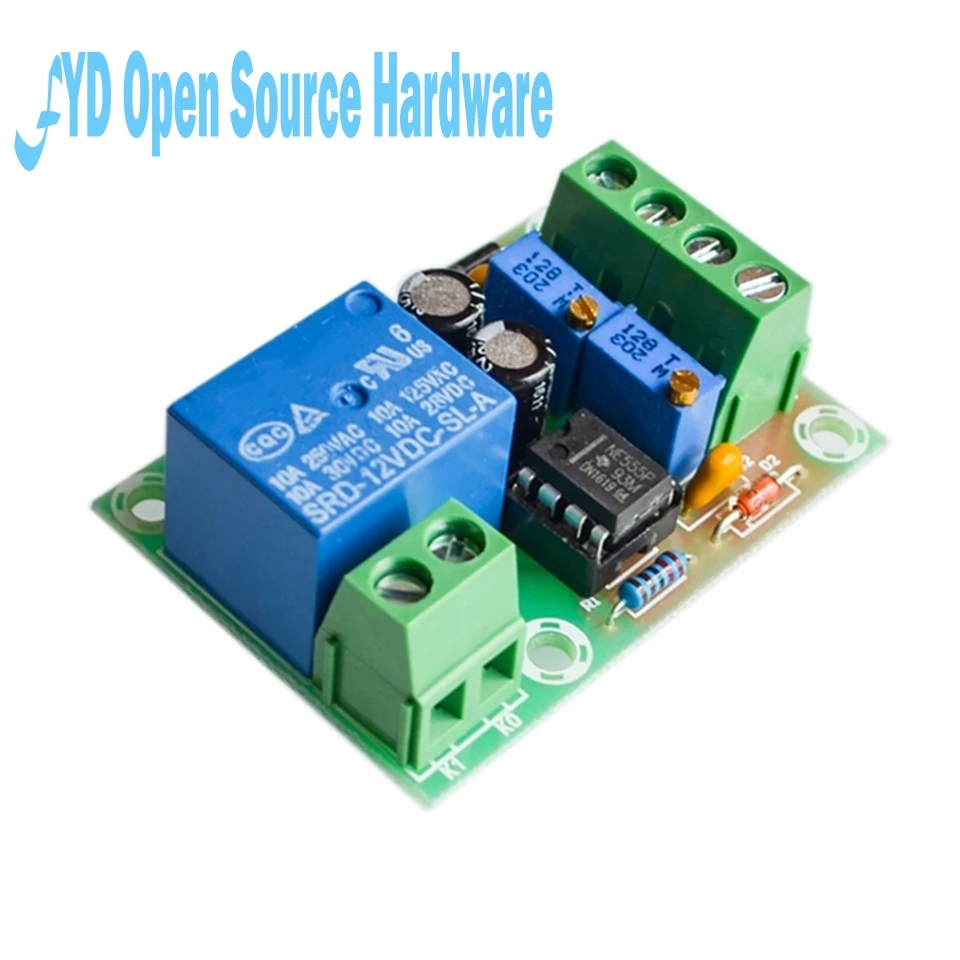 

XH-M601 Battery Charging Control Board 12V Intelligent Charger Power Supply Control Module Panel Automatic Charging/Stop Switch