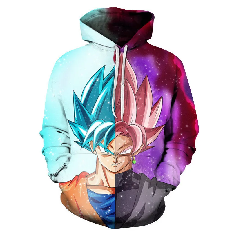 unbrand Boys Girls Men Sweater Anime Dragon Ball Super Goku Vegeta 3D Print Hoodie Sweatshirt Jacket unbrand Boys Girls Men Sweater Anime Dragon Ball Super Goku Vegeta 3D Print Hoodie Sweatshirt Jacket