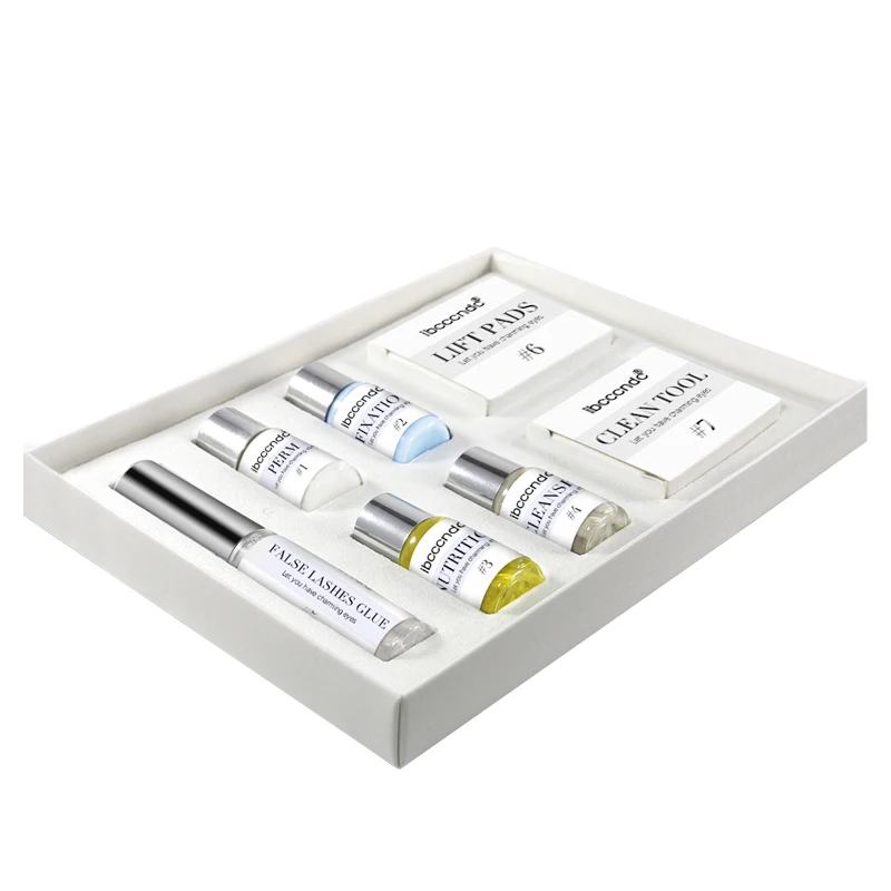  -Ibcccndc 7 Sets/Lot Lash Lift Kit Makeupbemine Eyelash Perming Kit Iconsign Lashes Perm Set With P