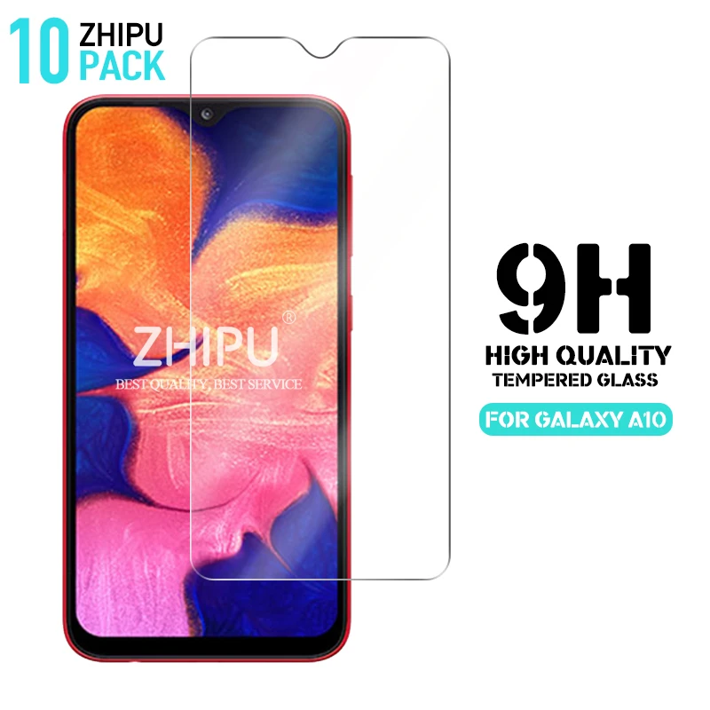 

10 Pcs Tempered Glass For SAMSUNG GALAXY A10 Screen Protector 2.5D 9H Tempered Glass For Samsung Galaxy A10 Protective Glass