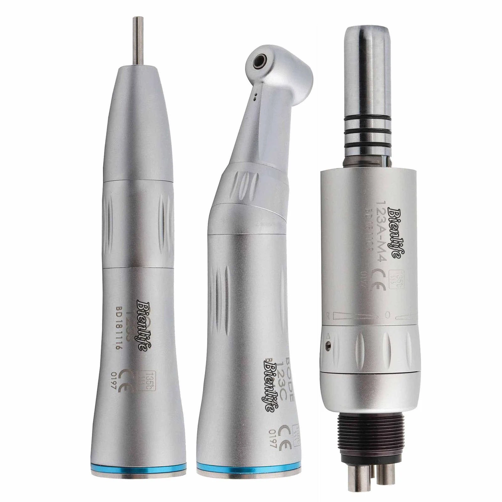 

Dental Inner channel Low speed Handpiece Push Button Contra Angle Straight Handpiece Micro Air Motor for blanqueador dental