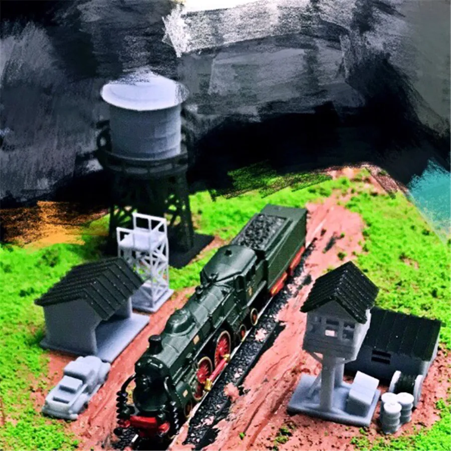 architecture model n train layout02