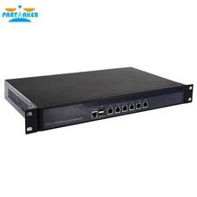 Partaker R6 3855U Интернет-маршрутизатор ROS 6 гигабитный маршрутизатор Mikrotik с монтажным 4 Гб ram 64 Гб SSD