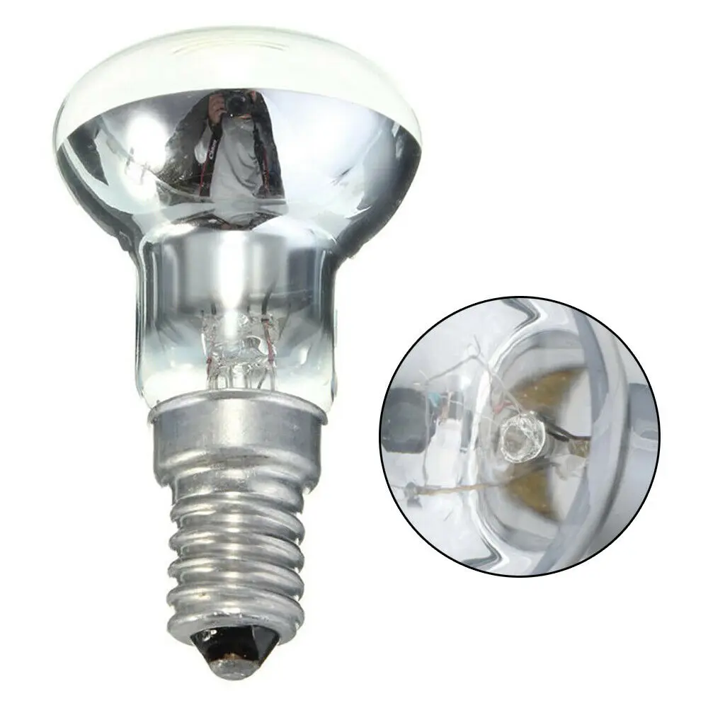Быстро раскупаемый 1/2/5 шт прозрачный отражатель Luminaria Точечный светильник накаливания 30 Вт R39 лампа лава E14 замены светильник лампы