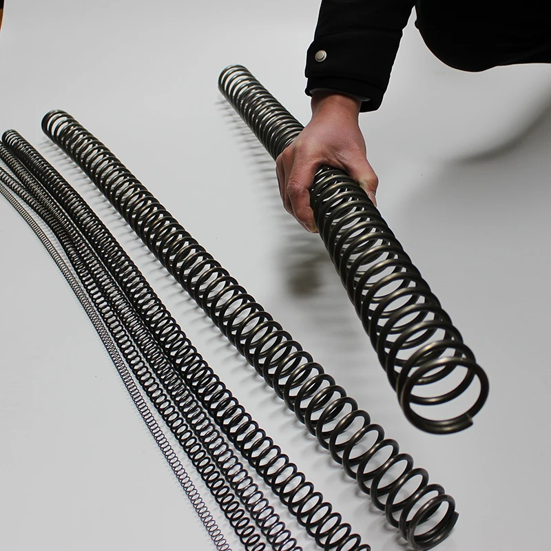 

1m long heavy duty Wire diameter 4.5mm to 6mm outer diameter 40mm to 60mm stainless steel compression springs