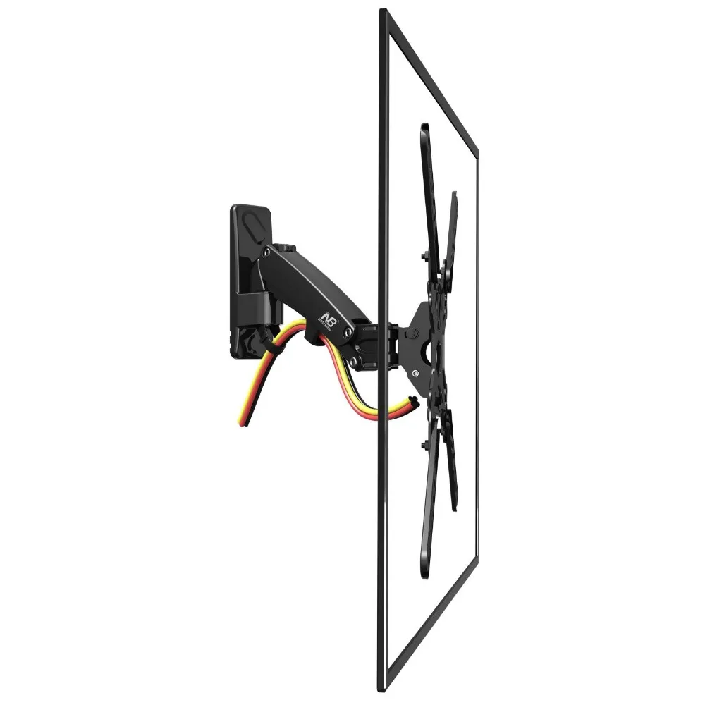 NB-F350-Aluminum-Gas-Spring-40-50-LCD-LED-TV-Wall-Mount-Full-Motion-Monitor-Holder