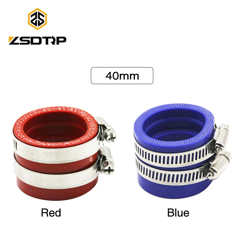 

ZSDTRP 40mm Motorcycle Manifold Intake Carburetor Rubber Adapter Connector Modified Adapter For Motor 32 34mm Carburetor
