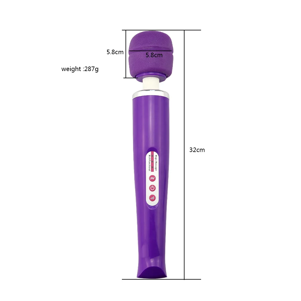 AV Vibrator For Women Charging Massage Stick Female Sex Masturbation Device 10 Vibration Modes Magic Wand Massager Sex Toys Shop