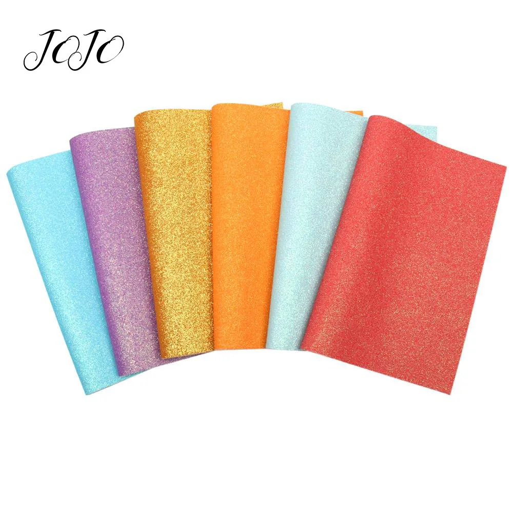 JOJO Луки 22*30 см тонкая блестящая ткань для рукоделия сплошной цвет конфеты лист для DIY волос Лук Одежда сумка для шитья материал вечерние Декор