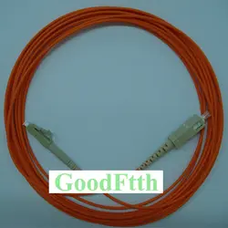 Волоконно-оптический патч-корд соединительный кабель SC-LC многорежимный трансивер OM2 50/125 версии A, Симплексное соединение GoodFtth 1-15 м