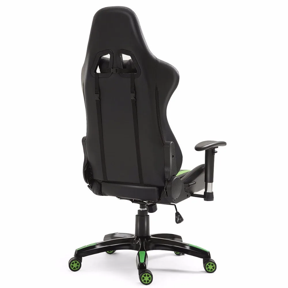  Giantex Racing Style High Back Gaming Chair Reclining Chair Office Computer Office Furniture HW5941