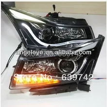 2009-2013 год для Chevrolet для Cruze светодиодные фары с bi xenon объектив проектора sy