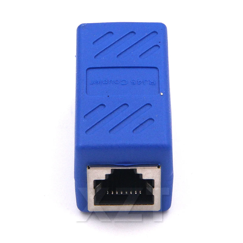 AT 5PCS Female to Female Network LAN Connector Adapter Coupler Extender RJ45 Cable Join