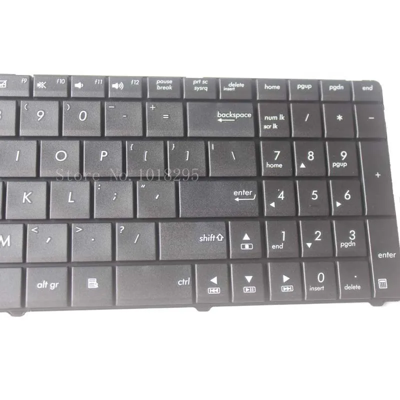 США клавиатура для ноутбука ASUS k53 K53SV K53E K53SC K53SD K53SJ K53SK K53SM X52 английскую клавиатуру черного цвета