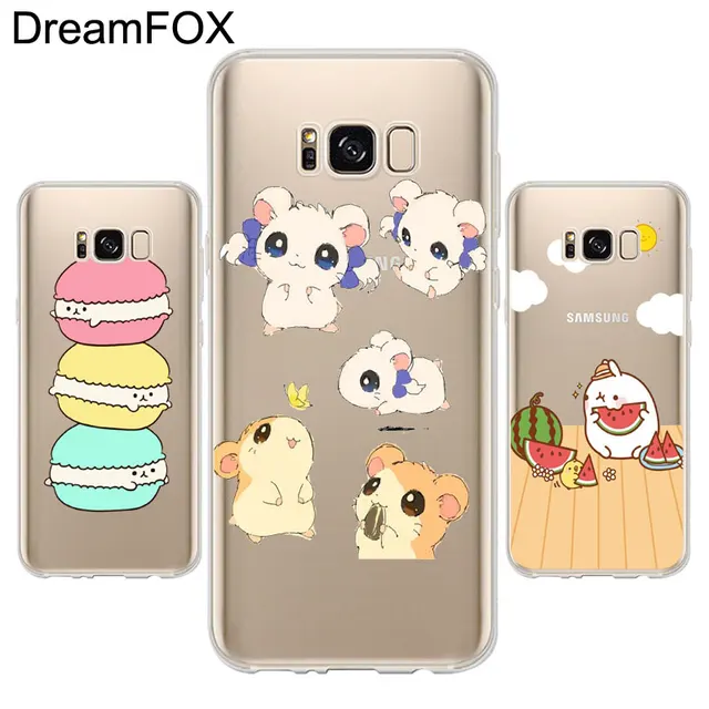 DREAM FOX K285 Drawing kawaii Soft TPU Silicone Case Cover