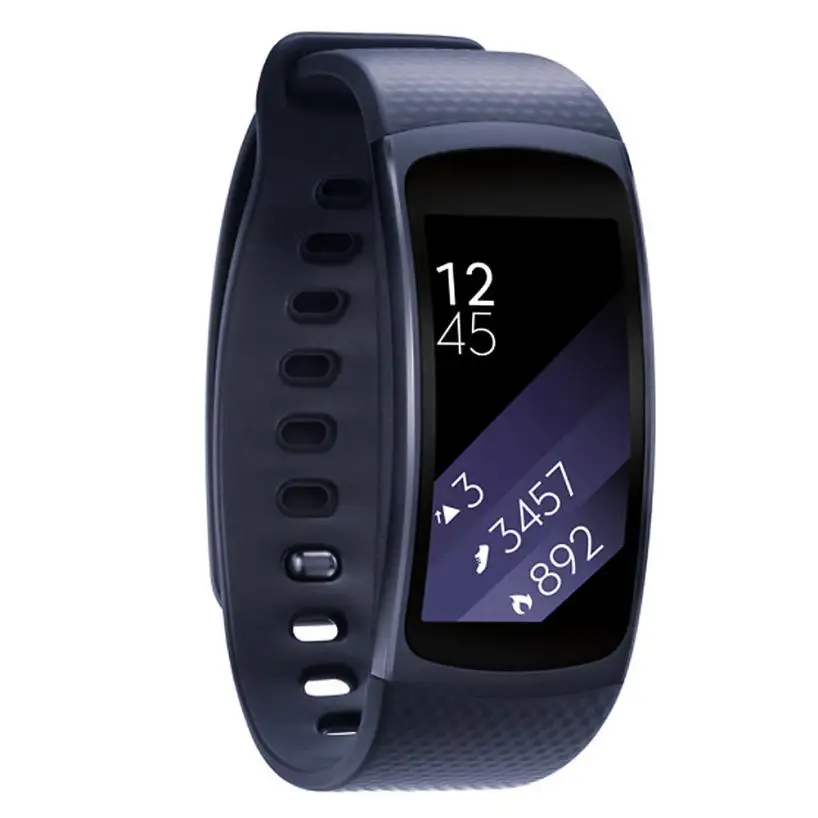 

Drop shipping Luxury Silicone Watch Replacement Band Strap For Samsung Gear Fit 2 SM-R360 Wristband Aug 25