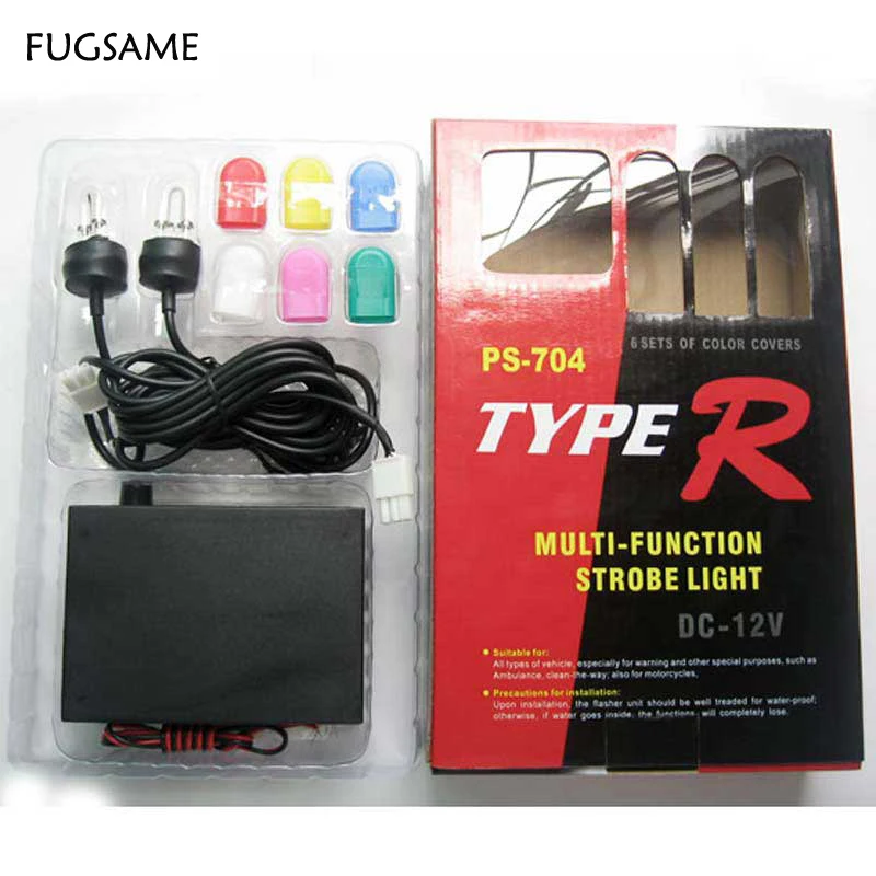 

FUGSAME Free shipping, Ps-704 flash storm u flash lamp strobe light car flash lamp lights