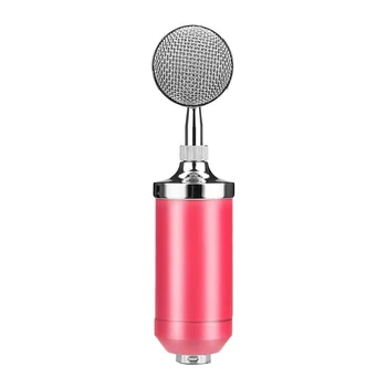 

BM8000 miniphone +Line +miniphone sets +Metal shock mount Kit Pink