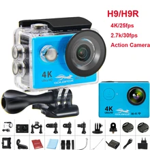 New H9/H9R Action camera Ultra HD 4K WiFi Camcorder 1080P/60fps 2.0 LCD 170D Helmet Cam go 30M waterproof pro camera