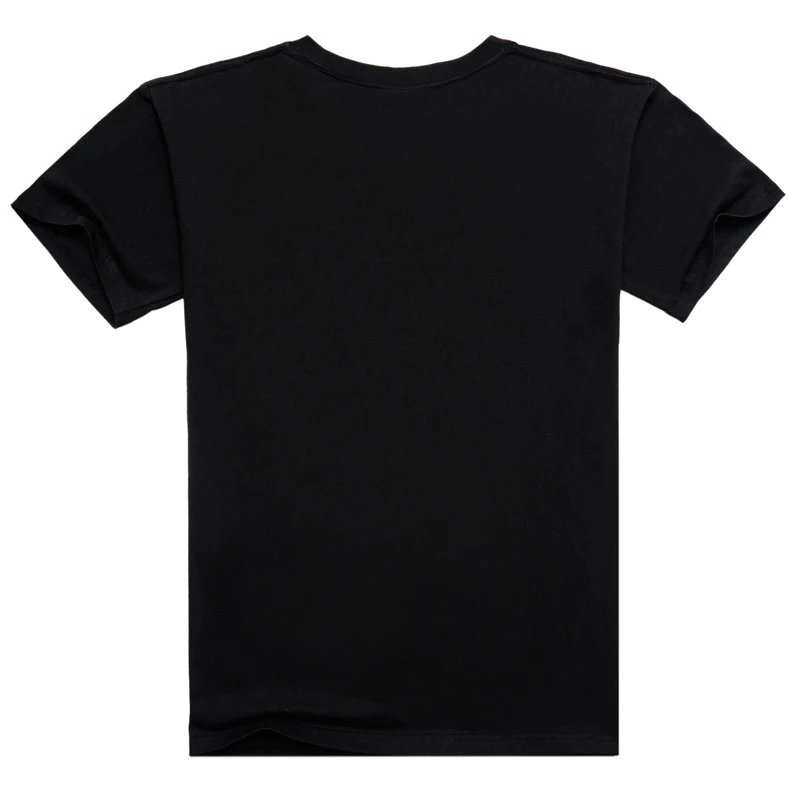 Футболка мужская с 3D принтом хлопок короткий рукав Повседневная рубашка рок