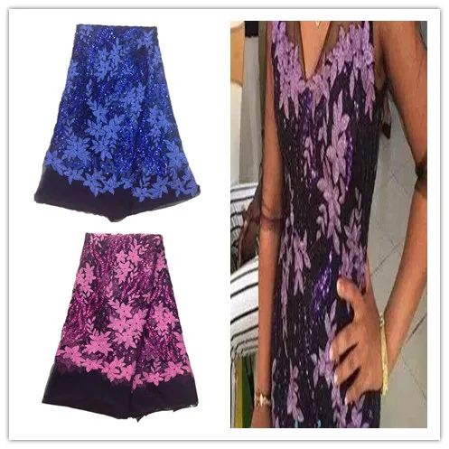 

2016 Newest design african net lace fabric,nice net lace cloth free shipping,fashional mesh embroidered nigerian fabrics