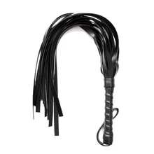Sexy bondage Flogger whip faux leather flirt spanking slap BDSM bondage whip exotic accessories with a tassel whip sexual toys women