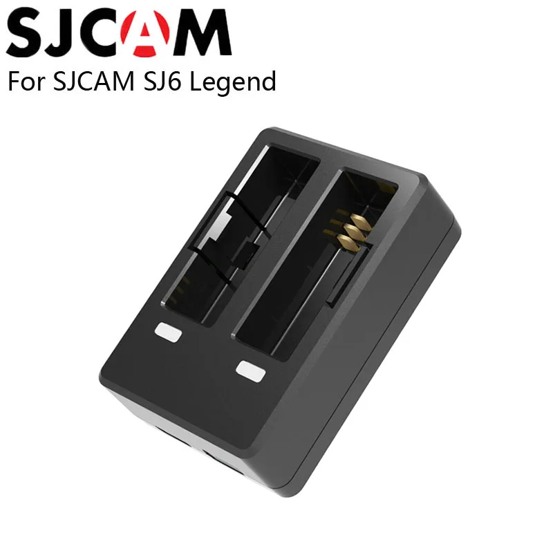 

SJCAM SJ6 Legend Battery Charger Dual Slot Charger for SJ6 Legend 4K Wifi Sport Action Camera Accessories