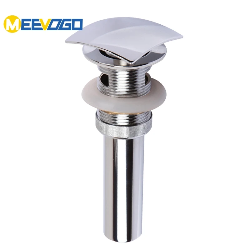 MEEVOGO Factory Sale Brass Chrome Plated Square Drains bathroom