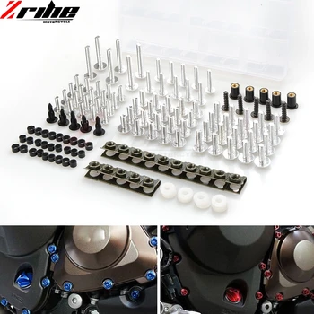 

Universal Aluminum Motorcycle Fairing Bolt Screw Fastener Fixation Vehicle screw For Yamaha XT660R XT660X SuperMotard 2004-2008