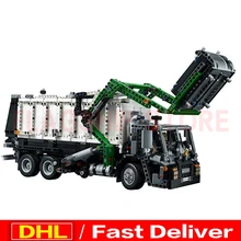 LP 20076 оригинальные 2907 шт. Technic серии Mack большой грузовик набор 42078 строительные блоки кирпичи развивающие игрушки для детей в подарок