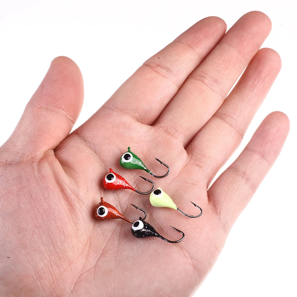 5Pcs-Mini-Head-Jigs-Bait-Artificial-Winter-Ice-Fishing-Hooks-1-9cm-Sinking-Hard-Lure-Balancer