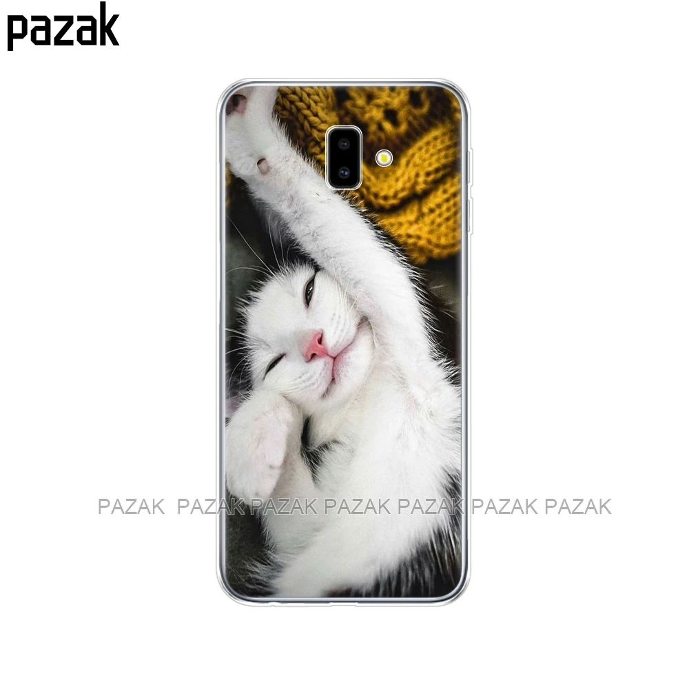 34387 Чехол для samsung J6 Plus Мягкий с рисунком из ТПУ чехол для samsung Galaxy J6Plus J6+ J 6 Plus J610 J610F чехол s силиконовый чехол для телефона - Цвет: 34387