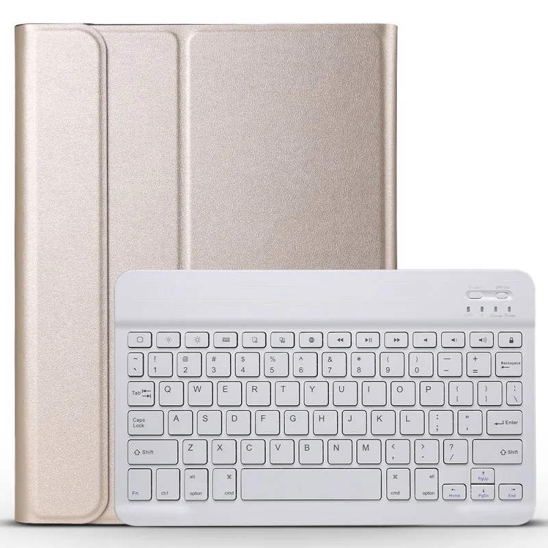 Отсоедините кабель клавиатуры Чехол для huawei Mediapad T5 10 10,1 AGS2-L09 AGS2-W09 AGS2-L03 крышка чехол для клавиатуры для huawei T5 10,1+ защитная пленка на экран+ подставка для ручек - Цвет: gold white