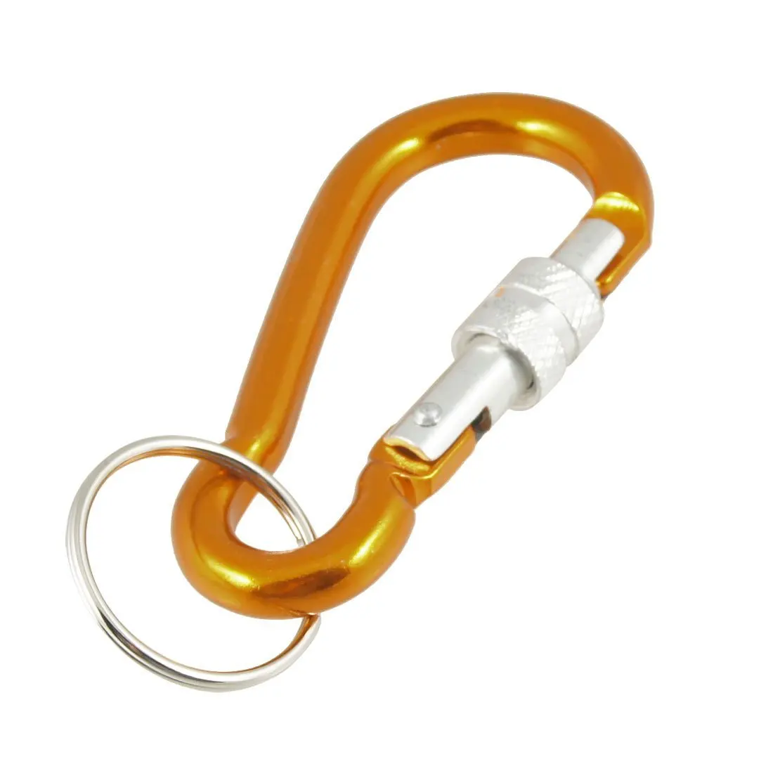 Buy Aluminum Alloy Portable Gold Carabiner Hook Bag