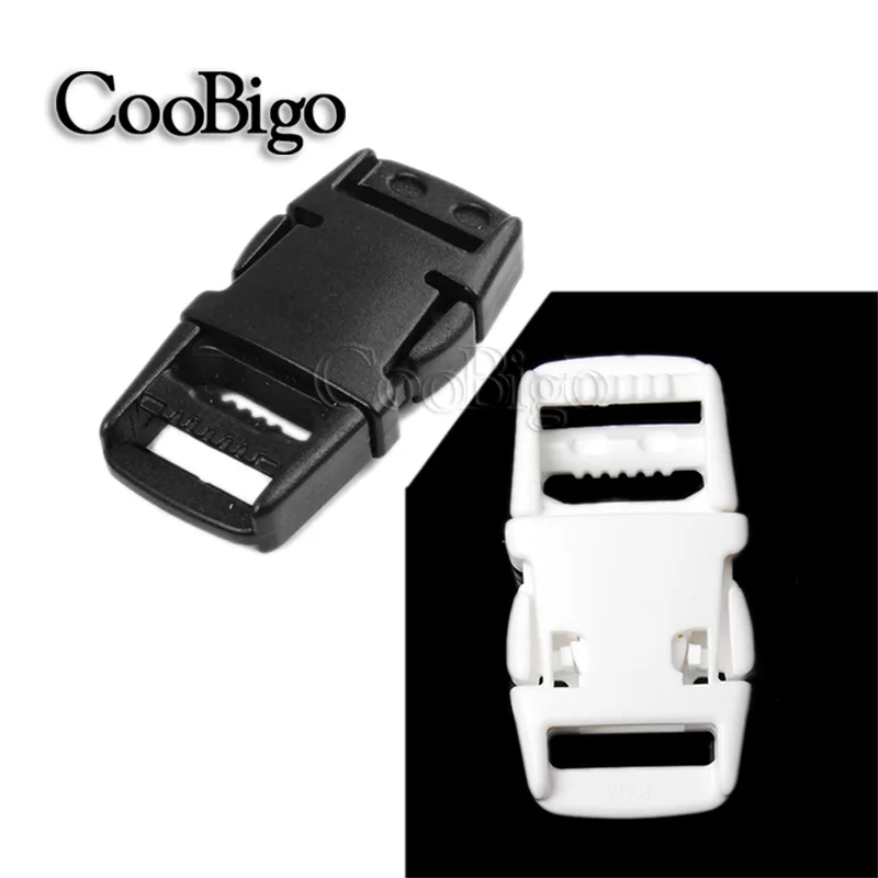 10pcs Pack 3/4"(20mm) Strong Side Buckle for Luggage Tactical Backpack