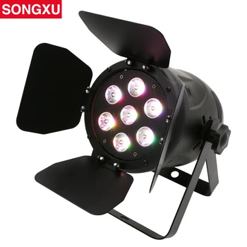 

SONGXU LED Par Light 7x10w Par LED Light RGBW DMX Par Cans Stage Lighting/SX-PL0710