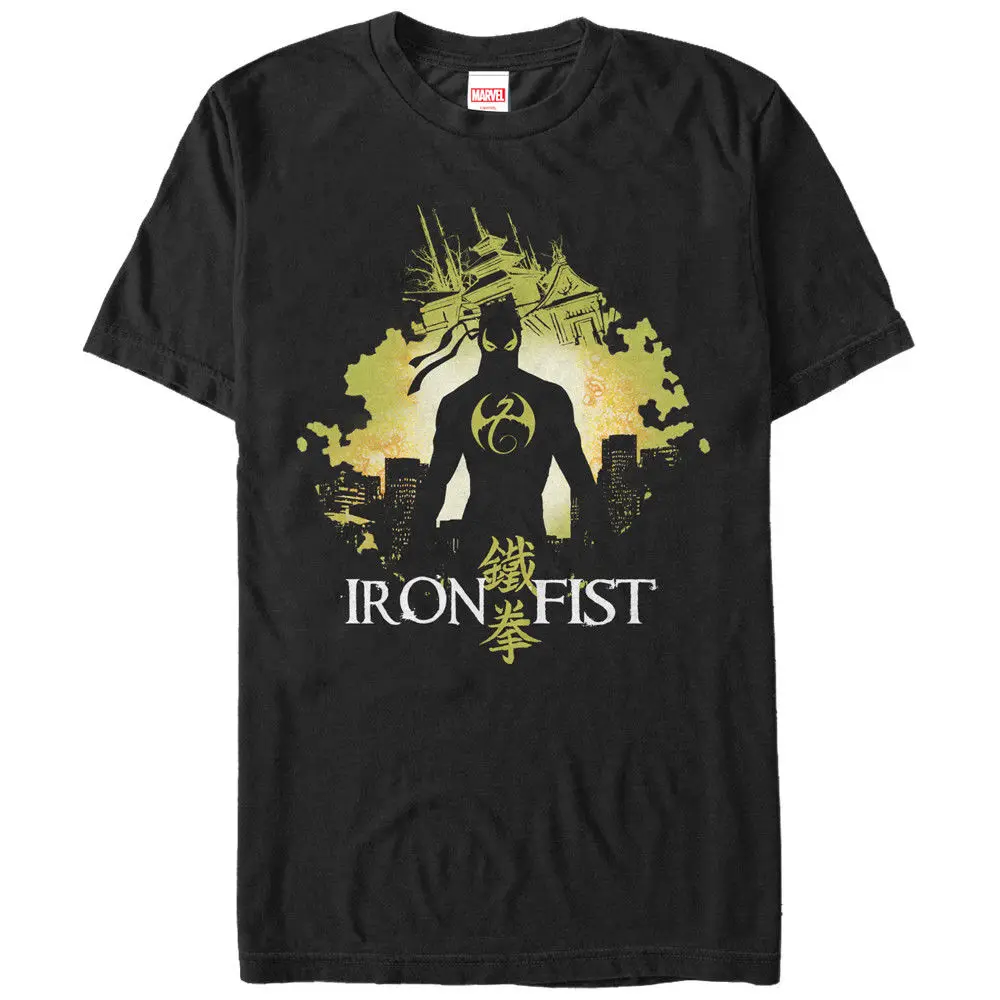 

MARVEL DEFENDERS IRON FIST BLOB MENS T SHIRT SM TO 5XL