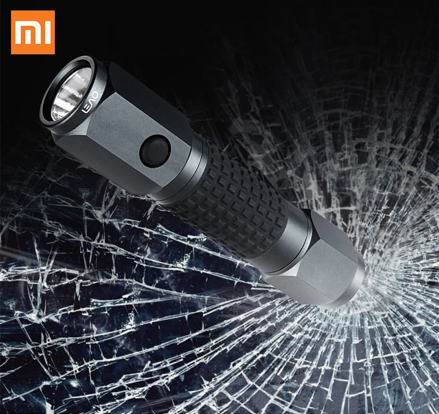 

Xiaomi Leao Car Safety Hammer Multi-Function Car Emergency Tools Waterproof Electric Torch Seat Belt Cutter Outdoor Life Saving