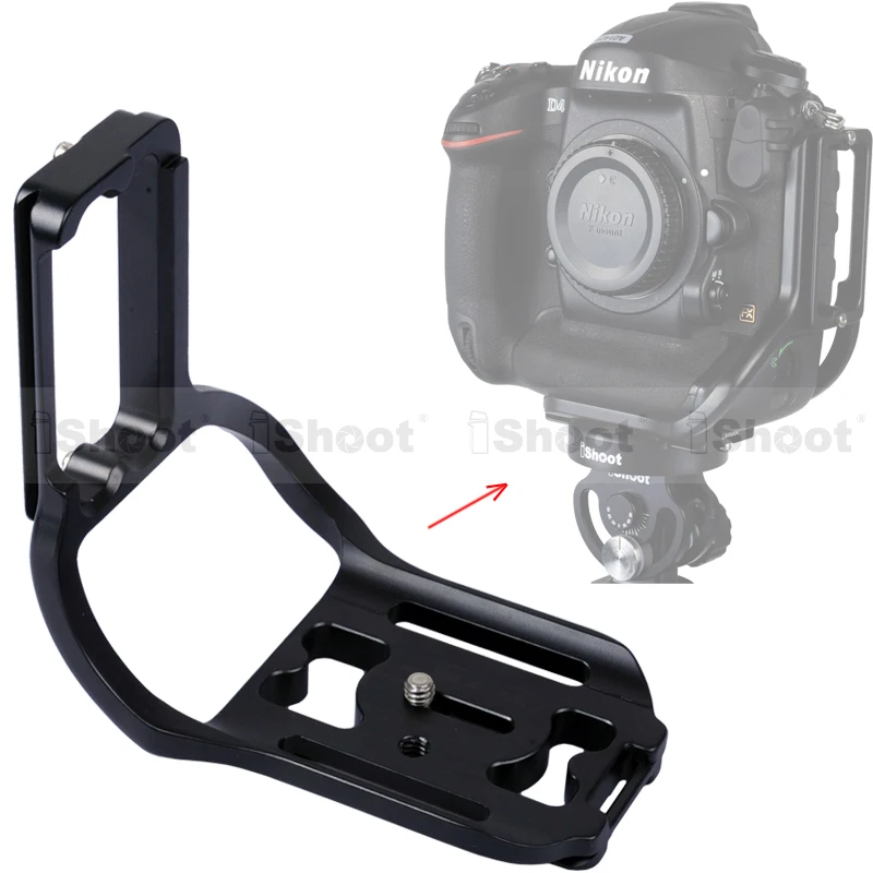 New L shaped Vertical Shoot Quick Release Plate Camera Holder Bracket